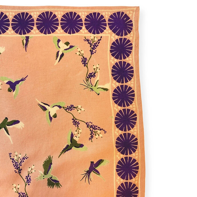 Big Foulard Latika Cerisier - Blush Apaches