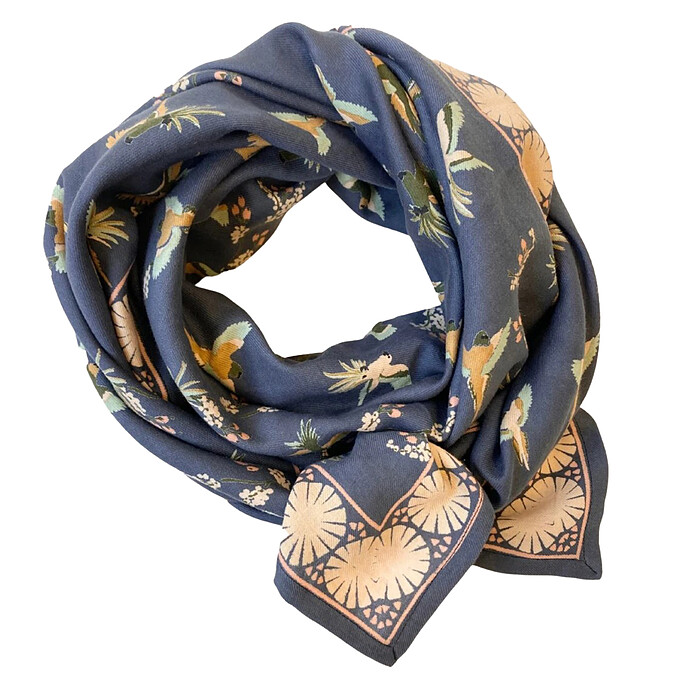 Big Foulard Latika Cerisier - Orage Apaches