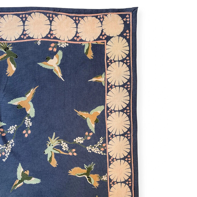 Big Foulard Latika Cerisier - Orage Apaches