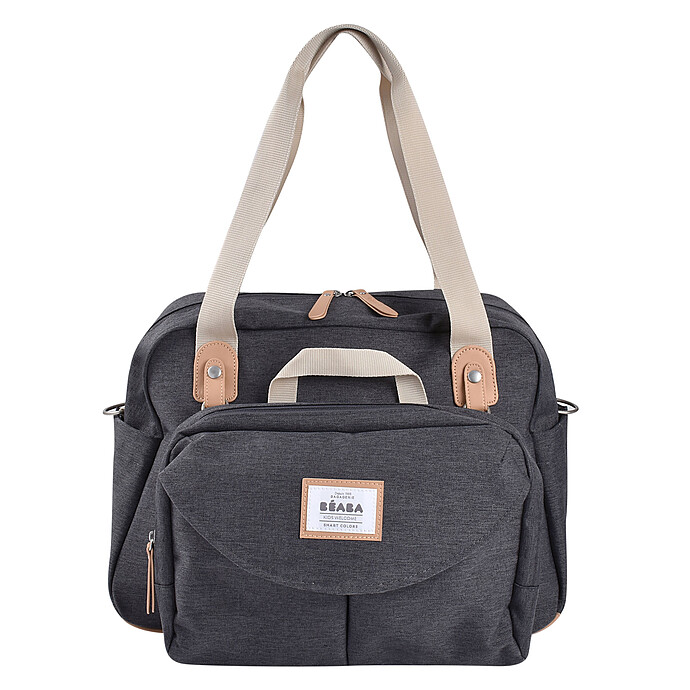 Sac à Langer Genève II - Gris Chiné Foncé BÉABA