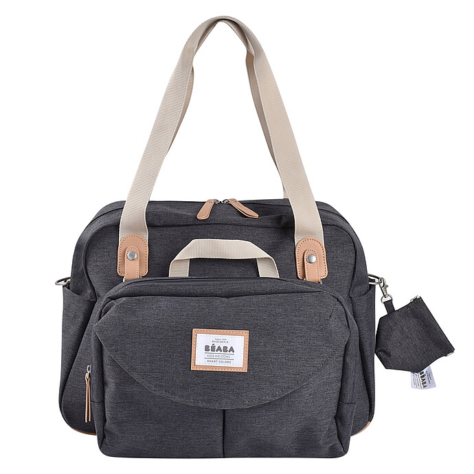 Sac à Langer Genève II - Gris Chiné Foncé BÉABA