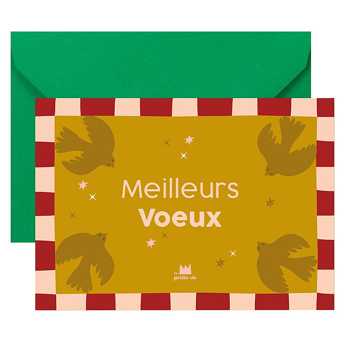 Carte Meilleurs Voeux Ma petite vie