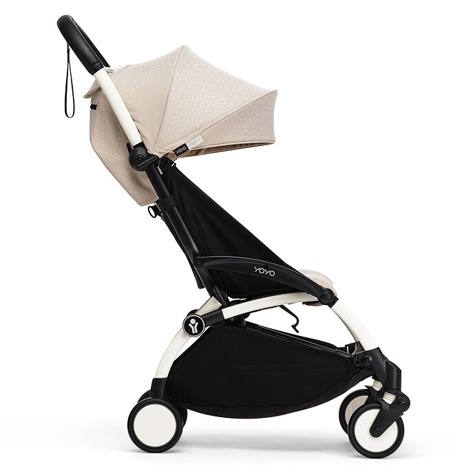 Avis Poussette YOYO³ 6+ x Bonpoint Chassis Blanc - Beige