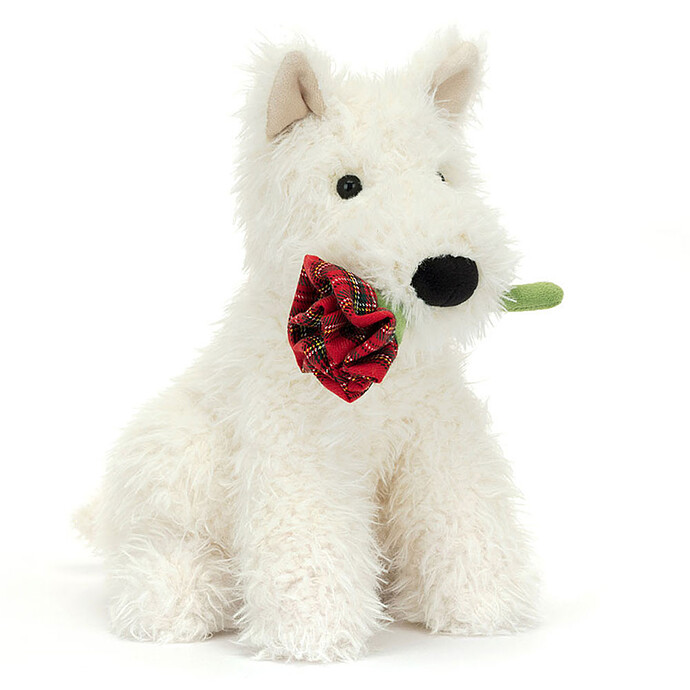 Munro Scottie Dog Love You Jellycat