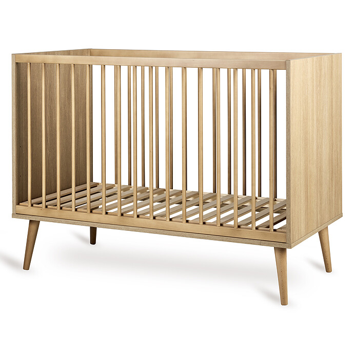 Lit Bébé Flow Honey Ash - 60 x120 cm Quax