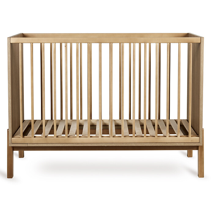 Lit Bébé Réglable Ashi 120 x 60 cm - Honey Ash Quax