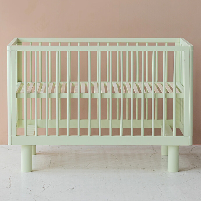 Achat Lit Bébé Evolutif Nox Pistache - 60 x 120 cm