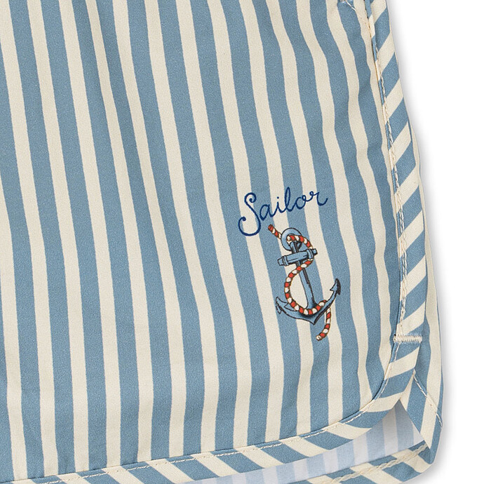 Short de Bain Asnou Sailor Stripe - 12 Mois Konges Sløjd