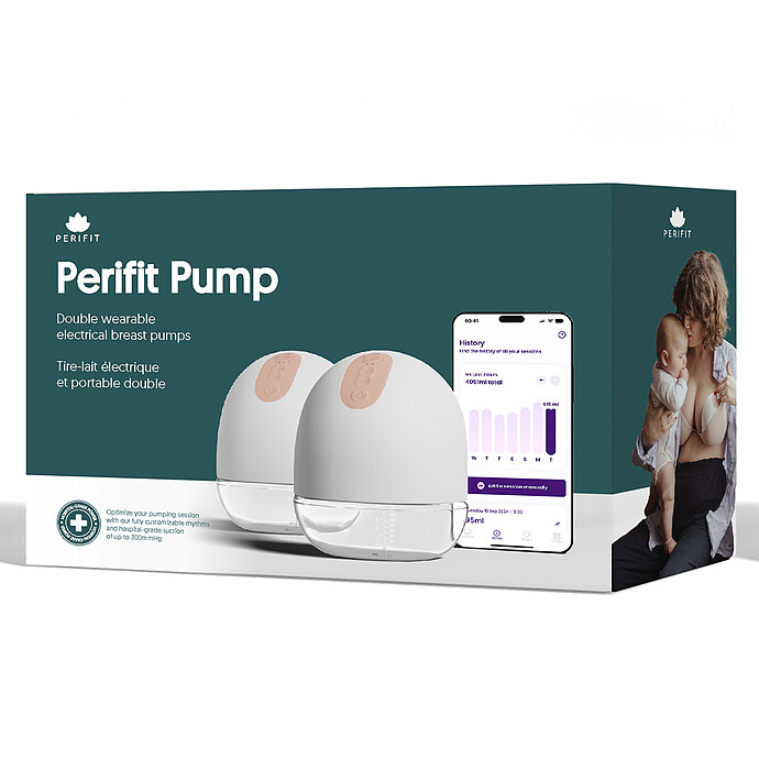 Avis Tire-lait Perifit Pump Double - Téterelle 21 mm