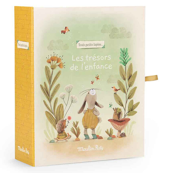 Coffret de Naissance - Trois Petits Lapins Moulin Roty