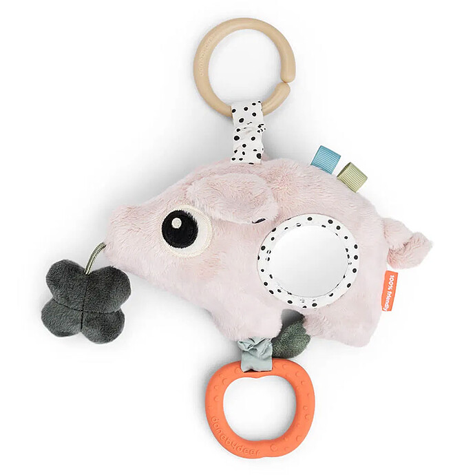 Jouet d'Activités Sensoriel Pigee - Rose Done by Deer
