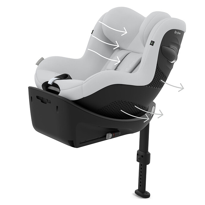 Siège Auto Sirona G i-Size Groupe 0+/1 - Fog Grey pas cher