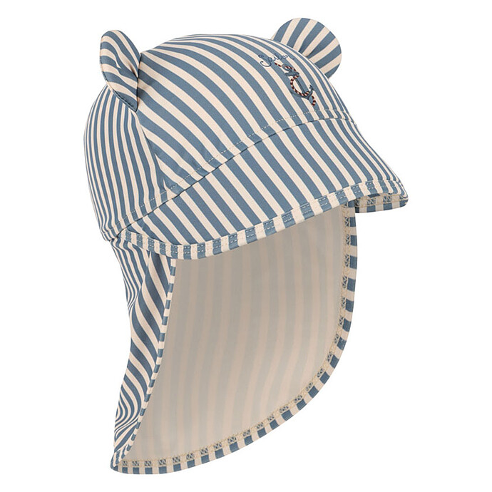 Chapeau de Soleil Aster Sailor Stripe - 3/6 Mois  Konges Sløjd