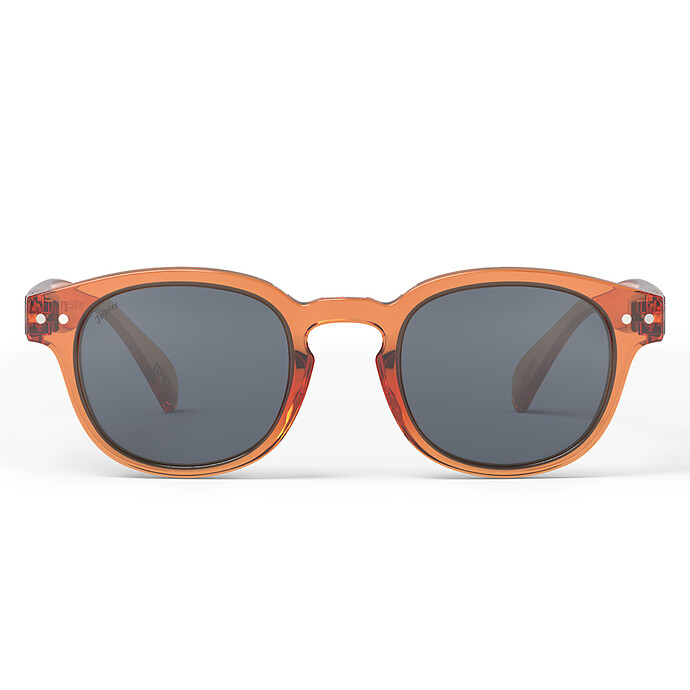 Lunettes de Soleil Junior Sun #C Stadium 5/10 Ans - Orange Smash IZIPIZI