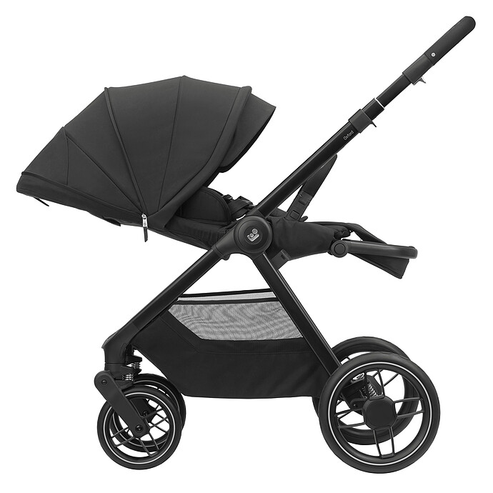 Poussette Oxford - Twillic Black pas cher