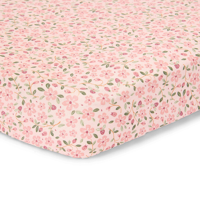 Drap Housse Fairy Floral - 60 x 120 cm   Little Dutch