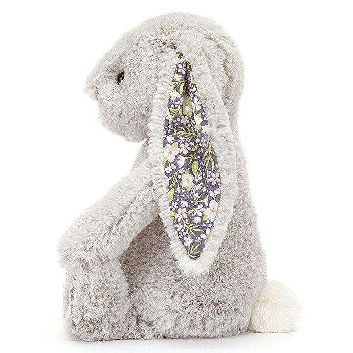 Blossom Silver Bunny Bloom - Medium Jellycat