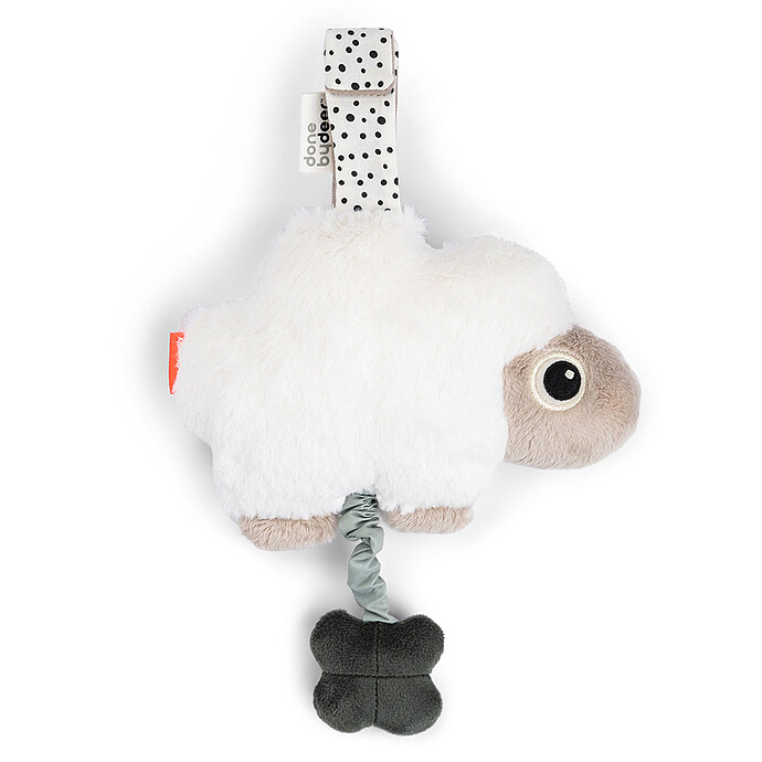 Peluche Musicale à Suspendre Sheepy - Sable Done by Deer
