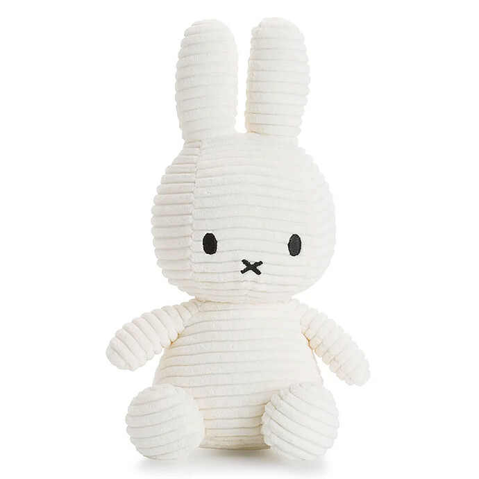 Lapin Miffy Blanc - Petit Bon Ton Toys