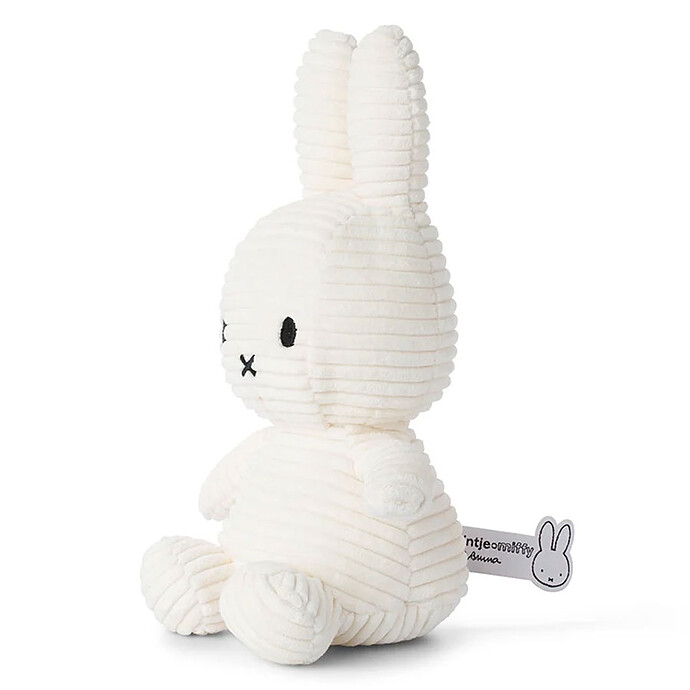 Lapin Miffy Blanc - Petit Bon Ton Toys