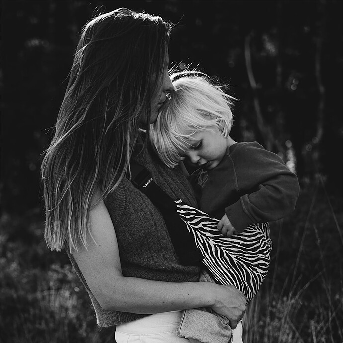 Avis Porte-bébé pour Grand Enfant - Zébré Noir
