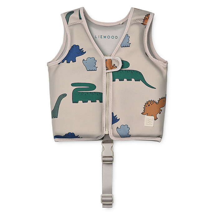 Gilet de Nage Dove Dinosaurs Mist - 1/2 Ans  Liewood