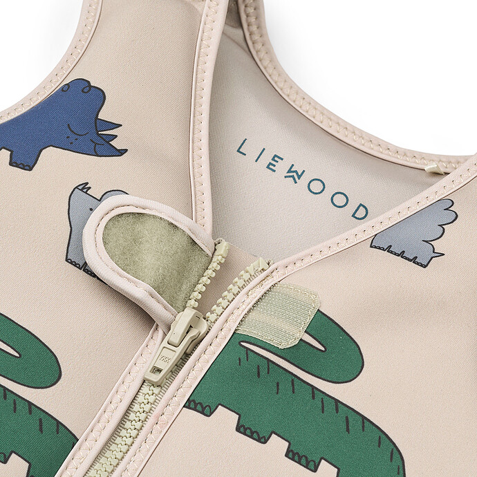 Gilet de Nage Dove Dinosaurs Mist - 1/2 Ans  Liewood