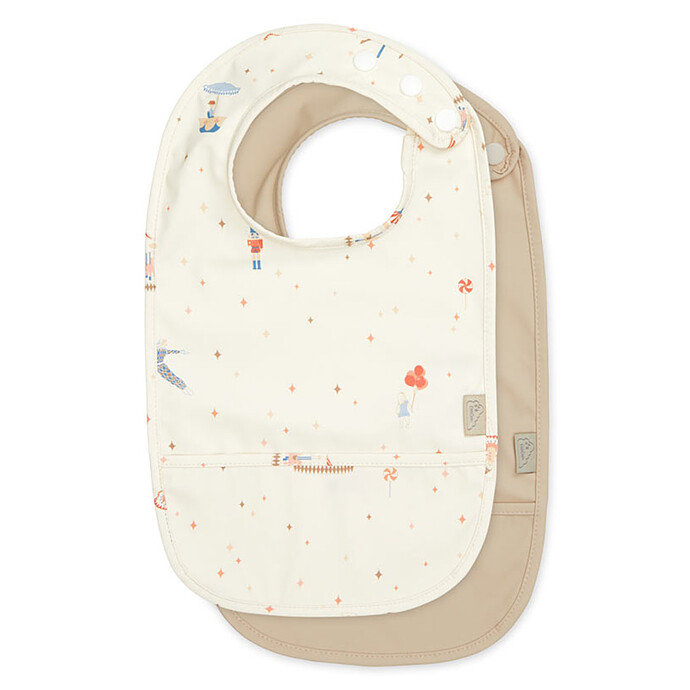 Lot de 2 Bavoirs à Poche - Carousel Camcam Copenhagen