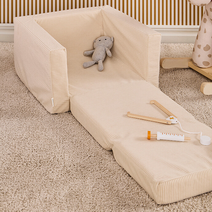 Fauteuil Pliable - Ecru pas cher