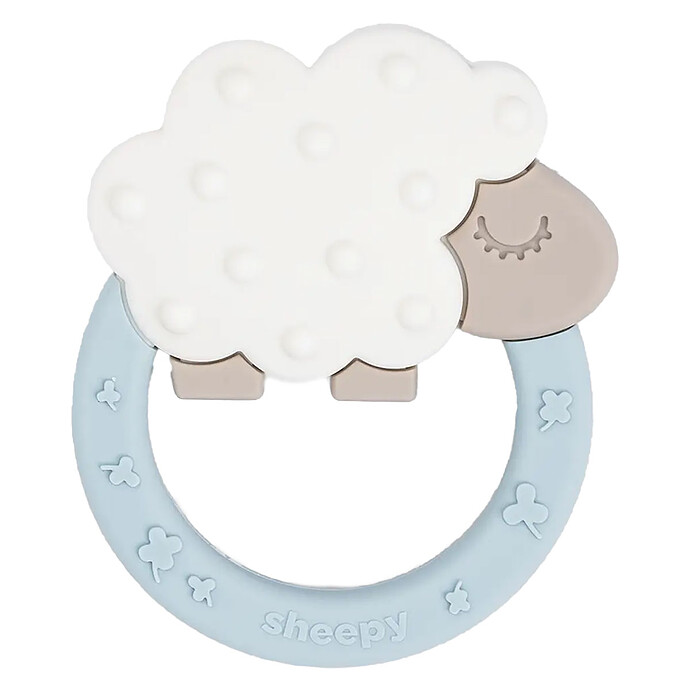 Anneau de Dentition - Sheepy Bleu Done by Deer