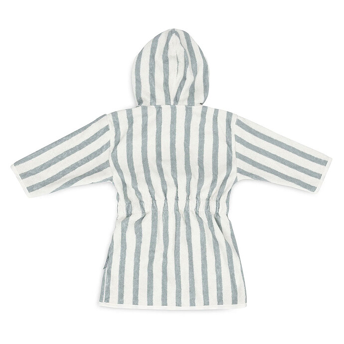 Peignoir de Bain Stripe Sea Green - 3/4 Ans  Jollein