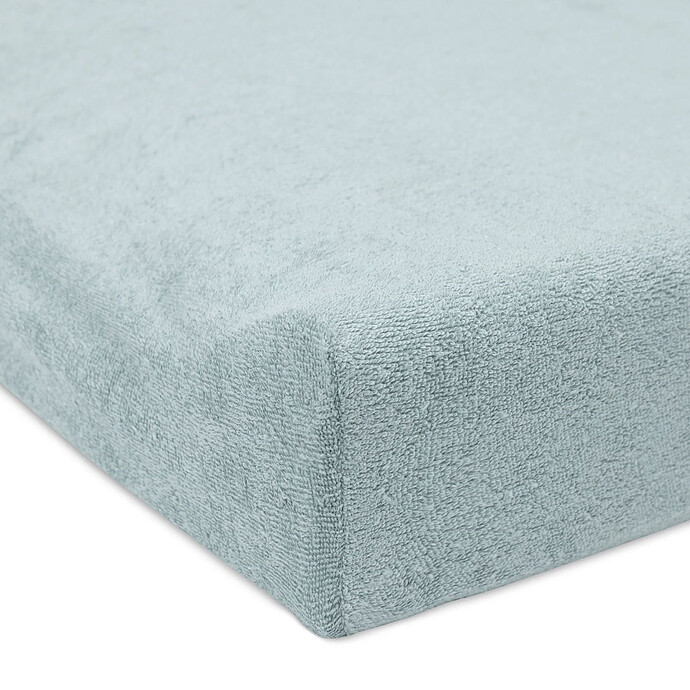 Avis Lot de 2 Housses de Matelas à Langer - Sea Green & Biscuit 