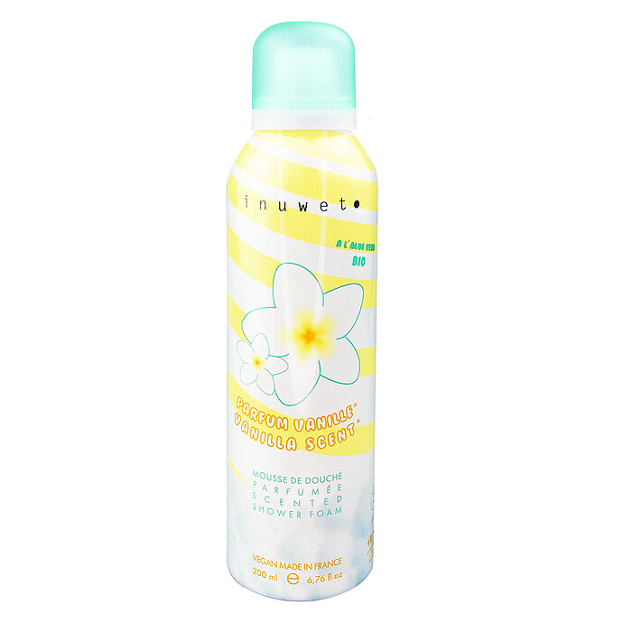 Mousse de Douche Vanille - 200 ml  inuwet