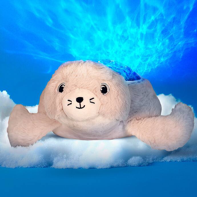 Avis Peluche Veilleuse Projecteur Dynamique Phoque Aqua Dream