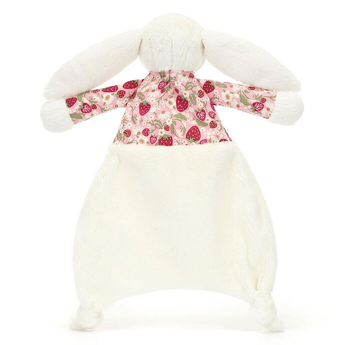 Avis Bashful Cream Bunny Berry Comforter