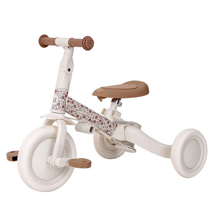 Tricycle 4-en-1 - Off White Little Dutch
