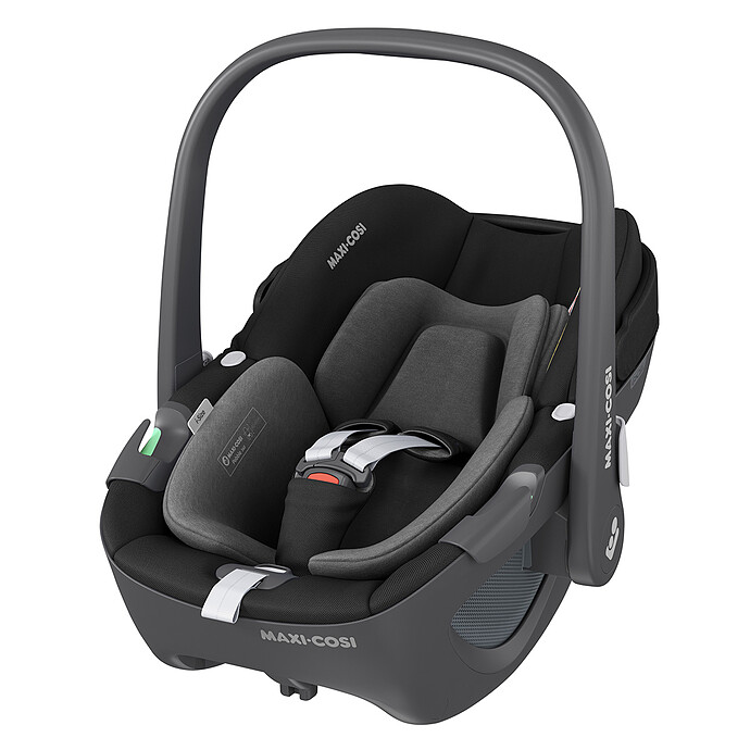Avis Poussette Trio Leona² - Siège Auto Pebble 360 i-Size Groupe 0+ - Nacelle Sense - Twillic Black & Essential Black