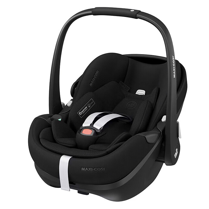 Avis Poussette Trio Fame - Siège Auto Pebble 360 i-Size Groupe 0+ - Nacelle Fame - Twillic Black