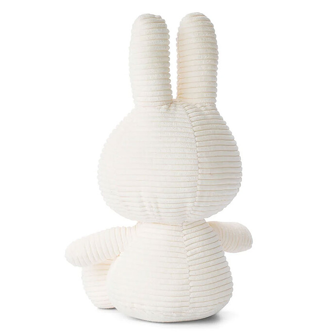 Avis Lapin Miffy Velours Côtelé Blanc - Moyen