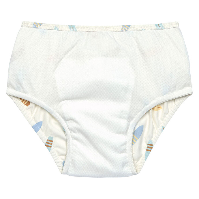 Maillot de Bain Couche Planches de Surf Ecru - 12/18 Mois   LÄSSIG