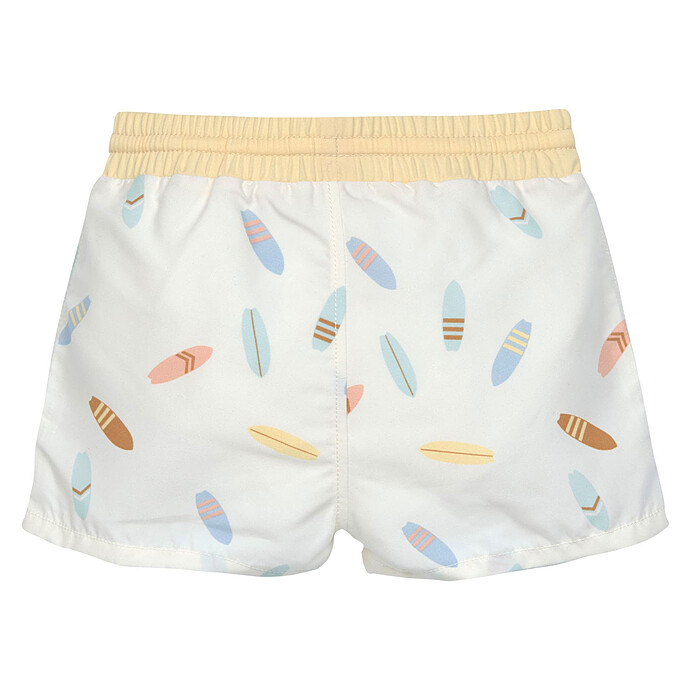 Avis Short de Bain Couche Planches de Surf Ecru - 18/24 Mois 