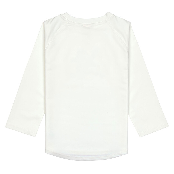 T-shirt Anti-UV Manches Longues Fleurs Ecru - 7/12 Mois  LÄSSIG