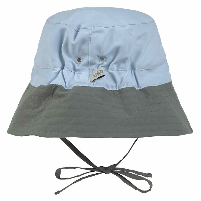Bob Anti-UV Bleu Ciel Olive Foncé - 18/36 Mois LÄSSIG