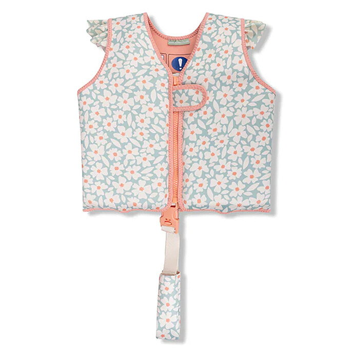 Gilet de Nage Florish Green - 3/6 Ans Swim Essentials