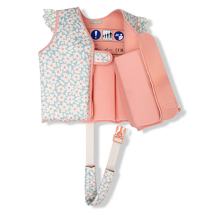 Gilet de Nage Florish Green - 3/6 Ans Swim Essentials