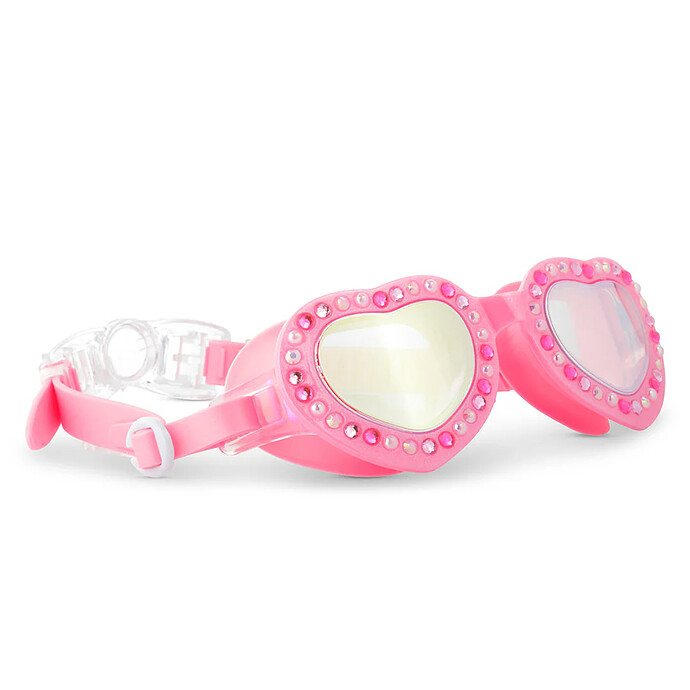 Lunettes de Natation Pink Lace Beautiful Bows - 3 Ans + Bling2o