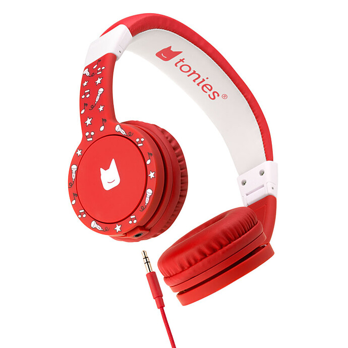 Casque Audio Tonie Chuchote - Rouge Tonies