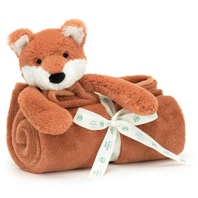 Bashful Fox Cub Blankie  Jellycat