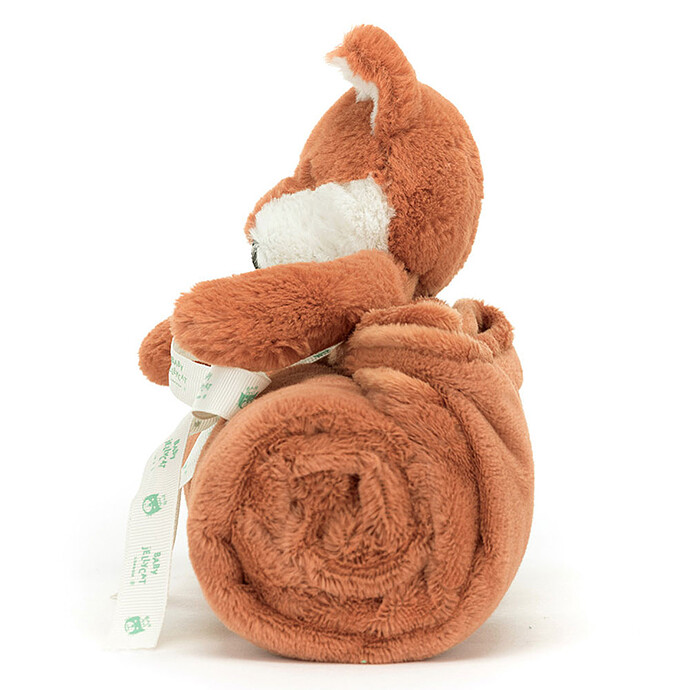 Bashful Fox Cub Blankie  Jellycat