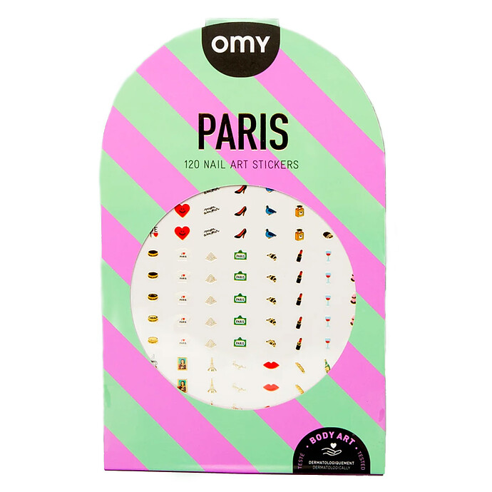 Nail Art - Paris Omy